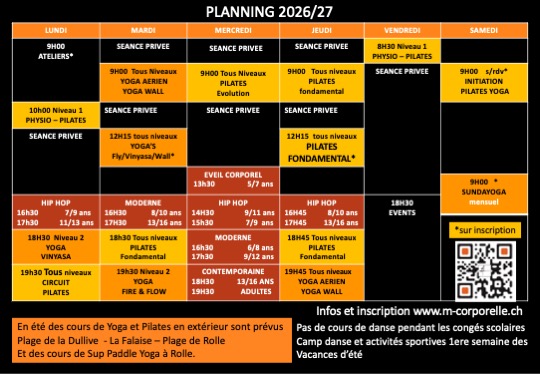 nouveau PLANNING
